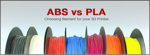 วิธีเลือกระหว่าง ABS และ PLA